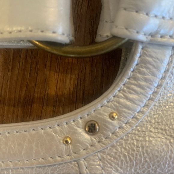 RARE Hayden Harnett White Handbag Mercer Clutch - Picture 11 of 16